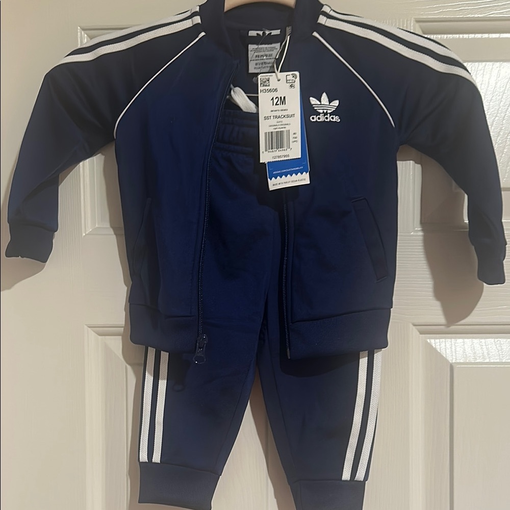 Adidas Navy Tracksuit for Infants